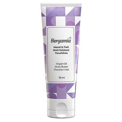 کرم مرطوب کننده دست و ناخن حاوی روغن آرگان برگامیا